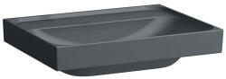 Laufen MEDA Mosdó, 60 cm, csiszolt alsó felülettel túlfolyónyílás nélkül, csaplyuk nélkül, Graphite matt H8161137581121 (H8161137581121)