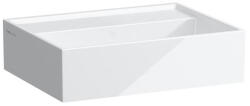 Laufen Kartell LAUFEN Mosdótál, alsó felülete csiszolt túlfolyónyílás nélkül, csaplyuk nélkül, Fehér LCC Active bevonattal H818330A001121 (H818330A001121)