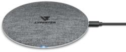 Lypertek SUPER SLIM CHARGING PAD - Qi Wierelss gyorstöltő okostelefonhoz és TWS fülhallgató tokokhoz (15W) (MG-LYPSSCP-BLACK)