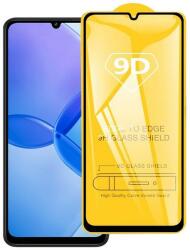 Temp-glass63127376534 Xiaomi Poco C65 / M6 / Redmi 13C / 13C 5G / 13R 9D-teljes (teljes felület ragasztó) teljes lefedettséget biztosító karcálló, ütésálló kijelzővédő üvegfólia kerettel, tempered gla