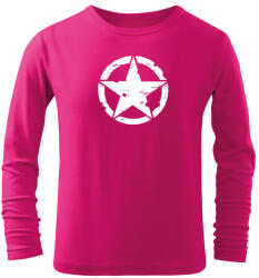 DRAGOWA Gyerek hosszú ujjú póló Star, rózsaszín
