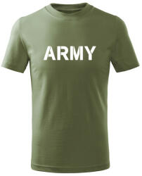 DRAGOWA Gyerek rövid ujjú póló Army, oliva