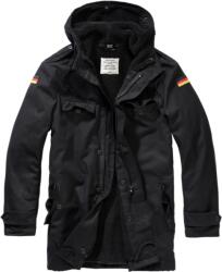 Brandit BW Parka cu steag, negru
