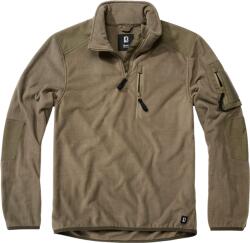 Brandit Hanorac cu glugă cu fermoar din fleece Ripstop Ripstop, măsliniu