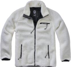 Brandit Jachetă din fleece Brandit Teddyfleece, alb