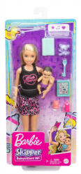 Mattel Barbie: Bébiszitter kisbabával - többféle GRP10