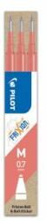 Pilot Cauciuc de reumplere PILOT Frixion 0, 7 mm/3 buc - roz coral