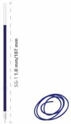 JUNIOR Cartuș de ulei Semi-Gel SG-1/1, 0 mm, albastru 1 buc