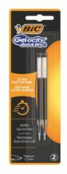 BIC Rezervă pentru pix roller cu gel BIC Gelocity QUICKDRY, negru, 2 buc