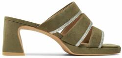 Caprice Papucs Caprice 9-27211-42 Olive Suede 716 36 Női