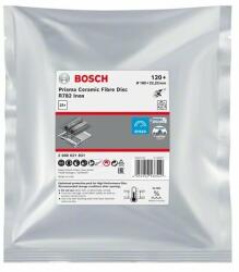 Bosch Prisma kerámiaszálas csiszolókorong, R782, 180 mm, 22, 23 mm, G 120, 25 darab 2608621831 (2608621831)