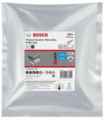 Bosch Prisma kerámia X-LOCK szálas csiszolókorong, R782, 125 mm, 22, 23 mm, G 120, 25 db 2608621827 (2608621827)