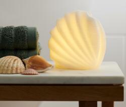 Tchibo LED-es kagyló alakú lámpa Krémfehér