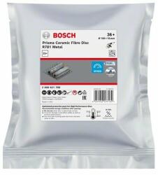 Bosch Prisma kerámiaszálas csiszolókorong, R781, 100 mm, 16 mm, G 36, 25 db 2608621788 (2608621788)