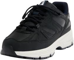 Pull&Bear Rövid szárú sportcipők fekete, Méret 45 Férfi futócipő