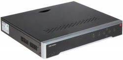 Hikvision NVR 8 Canale HikVision 4K DS-7708NI-I4/8P, 8 Porturi PoE, 4 x SATA (max. 40TB), Decodare 12MP, H. 265+, 1.5U Case, Suport camere Speciale (ANPR/Termice/Fisheye) (DS-7708NI-I4/8P)