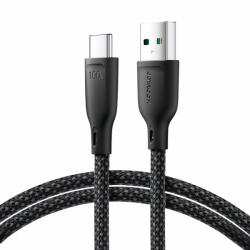JOYROOM USB - USB-C Multi-Color Kábel - 1m 100W - Fekete (SA34-AC6)
