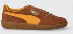 PUMA velúr sportcipő Palermo Cobalt Glaze barna, 396463, 391962 - barna Női 44