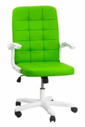 CHAIRS-ON Scaun birou cu brațe rabatabile culoarea verde