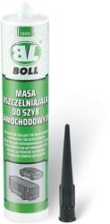 Boll Polibutén tömítőanyag szélvédőkhöz - Szélvédő tömítő puliuretán | fekete 310 ml | BOLL