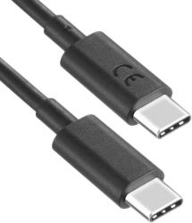 USB Type-C töltő- és adatkábel, USB Type-C, 50W, törésgátlóval, gyorstöltés, PD, Motorola, fekete, gyári
