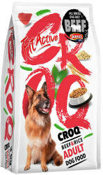 Panzi AKCIÓS FitActive CROQ Premium Beef&Rice Adult - Teljesértékű eledel felnőtt kutyák részére (3*3kg)