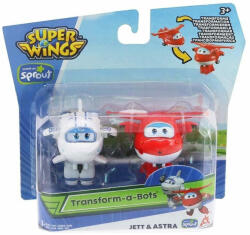 Super Wings átalakuló játékrepülő Jett & Astra
