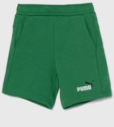 PUMA gyerek rövidnadrág zöld, állítható derekú - zöld 152