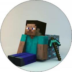 Pictu Hap Minecraft Steve ehető papír kockákkal 19, 5 cm - Pictu Hap (pic9000630_kruh)