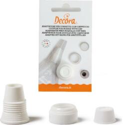 Decora Adapter - csatlakozó fúvókához kupakkal - Decora (9270109)