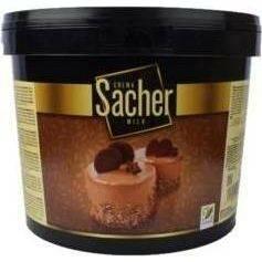 dortis Eurocao fényes Sacher tejcsokoládé ízesítéssel (6 kg) - dortis (DR-44313/CU6)