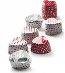 Ibili Csokoládé cupcakes - szívek 36db - Ibili (737600)