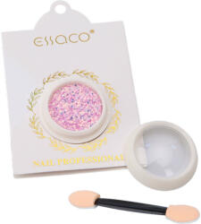 ESSACO Nail glitter divatos színekben, apró szemcse méretű - rose (100327-2)