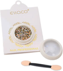 ESSACO Nail glitter divatos színekben, apró szemcse méretű - arany (100327-7)