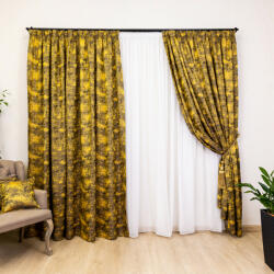 Hiko Set 2 draperii Hiko ROYAL SHINE galben, cu rejansa (10014676)