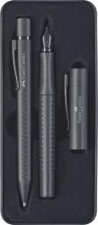 Faber-Castell Set cadou stilou si pix Grip 2011 All Black FABER-CASTELL (13918)