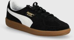 PUMA velúr sportcipő Palermo Cobalt Glaze fekete, 396463, 391962 - fekete Női 42