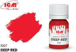 ICM BASIC COLORS Deep Red bottle 12 ml (1007)