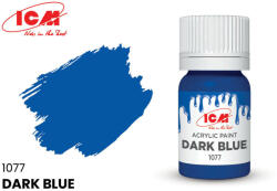 ICM BLUE Dark blue bottle 12 ml (1077)