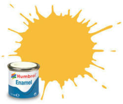Humbrol Enamel Paint 024 Trainer Yellow, Matt 14 ml (AA0268)