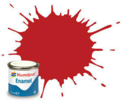 Humbrol Enamel Paint 060 Scarlet Red, Matt 14 ml (AA0655)