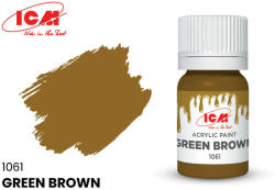 ICM BROWN Green Brown bottle 12 ml (1061)