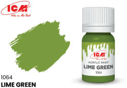 ICM GREEN Lime Green bottle 12 ml (1064)