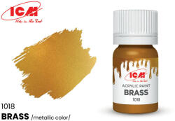 ICM METALLIC COLORS Brass bottle 12 ml (1018)