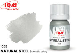 ICM METALLIC COLORS Natural Steel bottle 12 ml (1025)