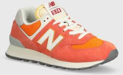 New Balance sportcipő 574 narancssárga, U574RCB - narancssárga Női 44