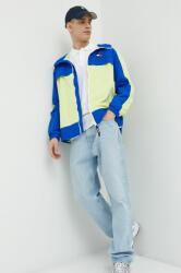 Tommy Jeans rövid kabát férfi, átmeneti - kék M - answear - 36 990 Ft