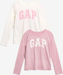 GAP Tricou pentru copii, 2 bucăți GAP | Roz Alb | Fete | XS