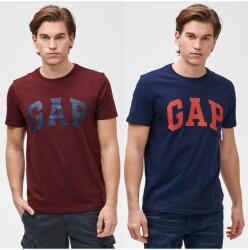 GAP Logo Tricou 2 buc GAP | Albastru | Bărbați | S