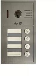 Mentor Post exterior Interfon Video 4 familii wireless WiFi IP65 2MP Full-HD IR 4 fire Mentor SY039